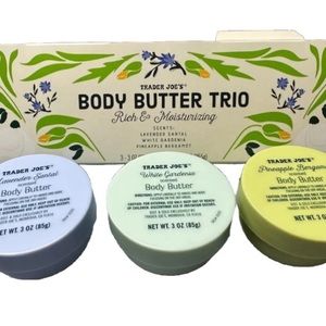 Trader Joe's Body Butter Scented Trio New Limited Edition 2023